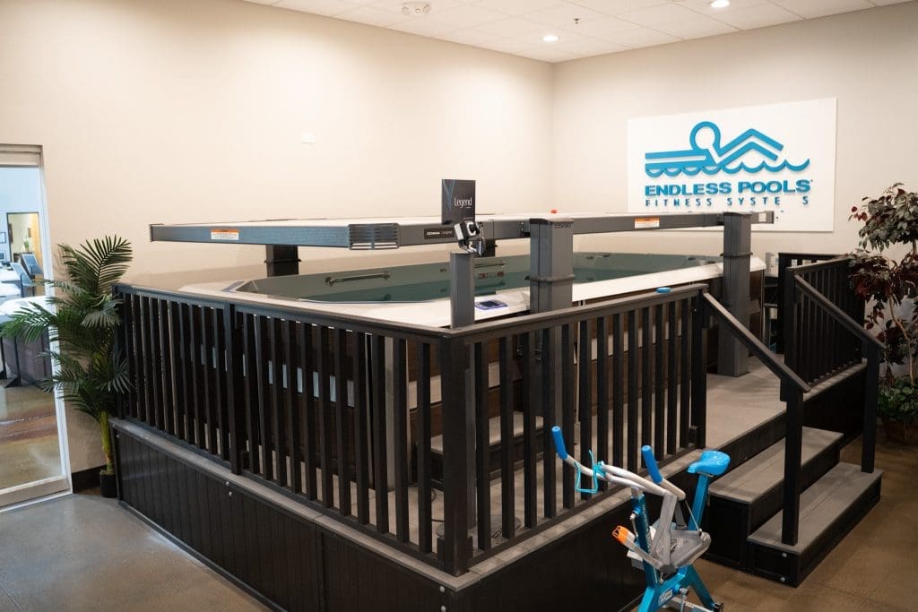 The Spa and Sauna Company Swim Spa Reno Showroom