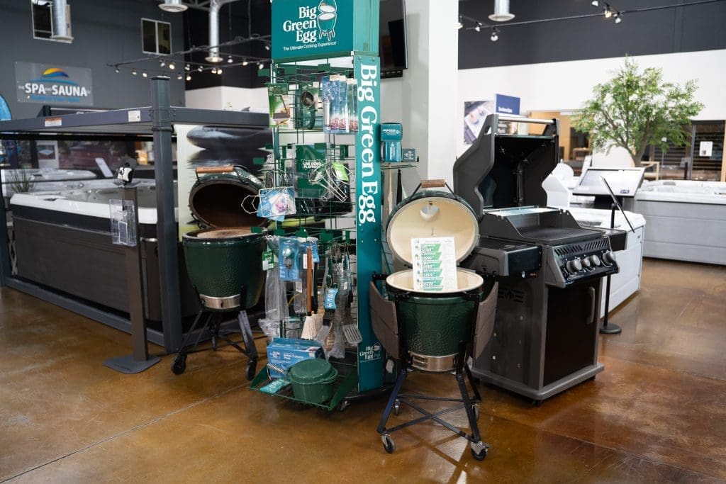 The Spa and Sauna Company Reno Showroom Big Green Egg
