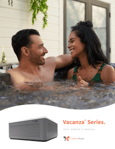 Caldera Spas Vacanza Series Owners Manual 2024