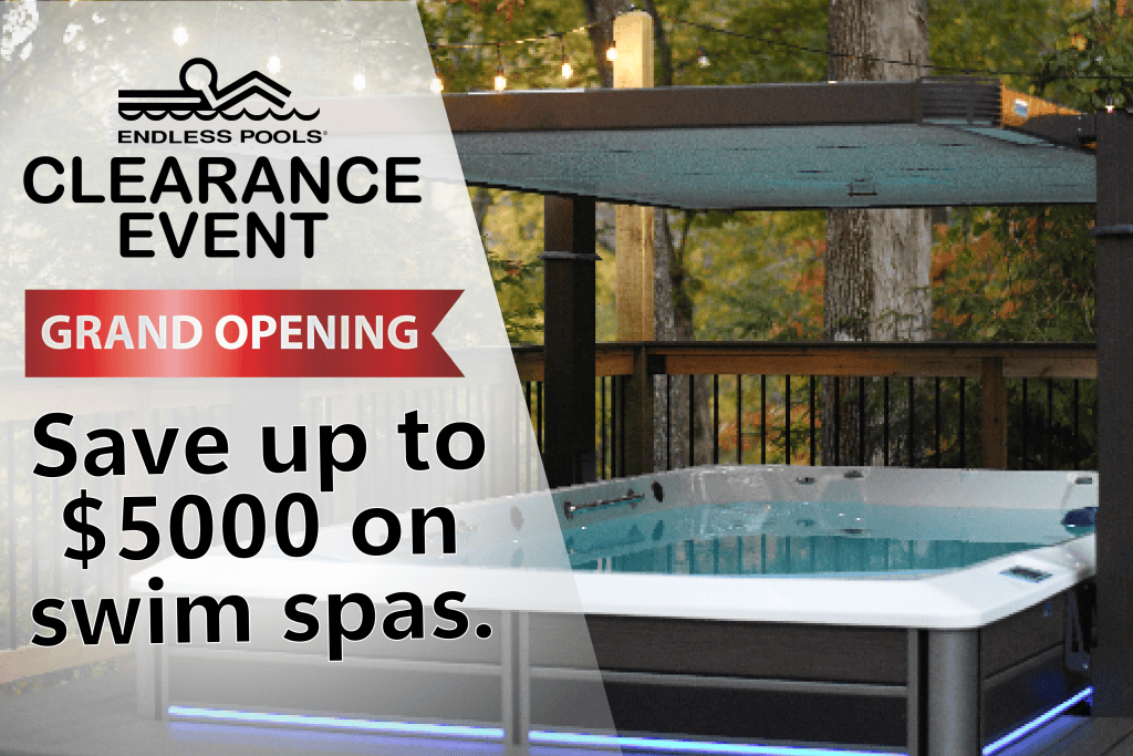 Endless pools promo w grand opening logo_Landing Page