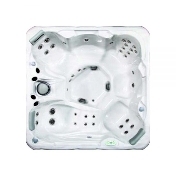 735L Deluxe Special - Artesian Spas Large Spa with Lounge - Seats 6 - 84 x 84 x 36