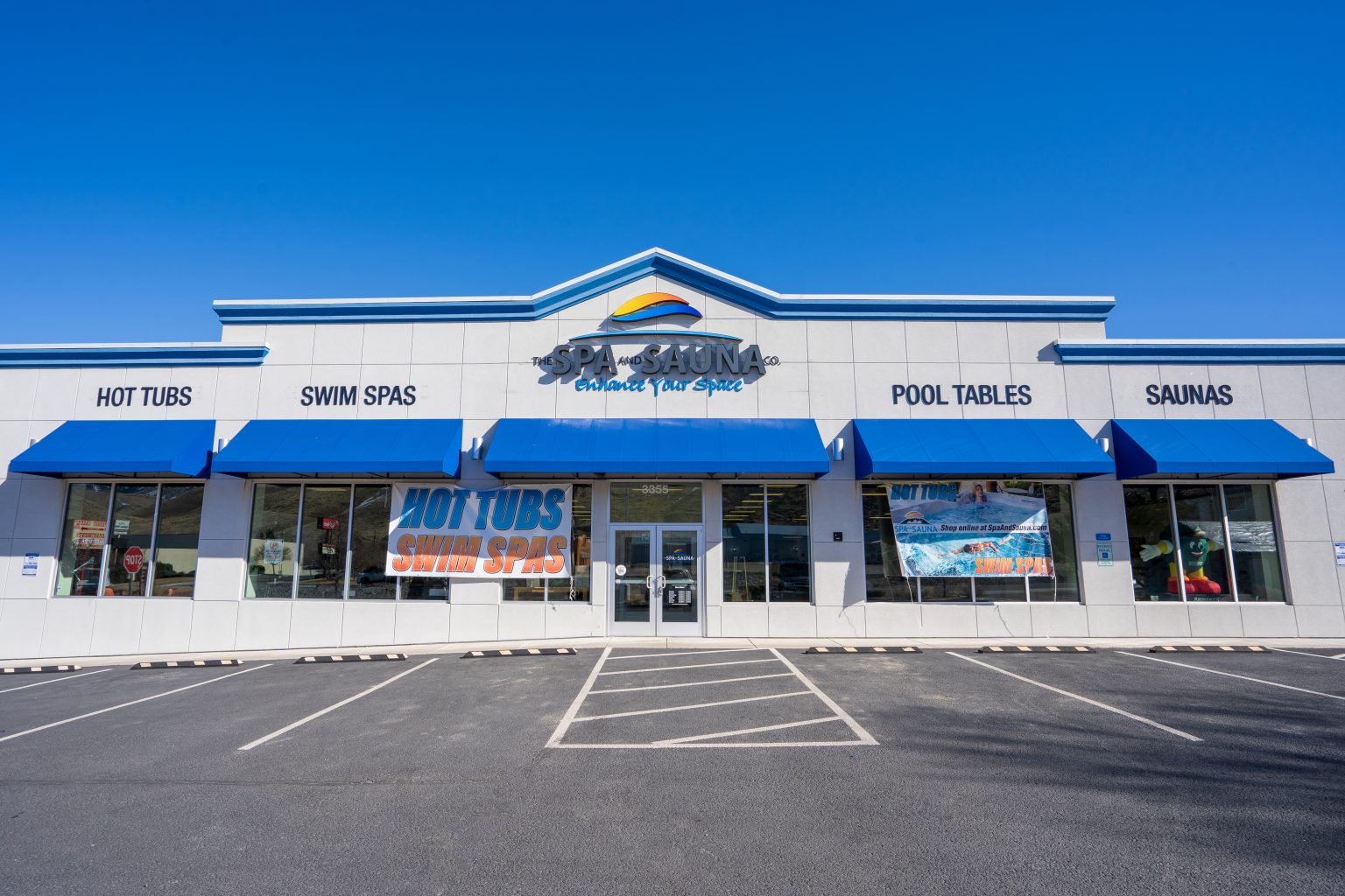 3355 S. Carson St., Carson City location of The Spa and Sauna Company