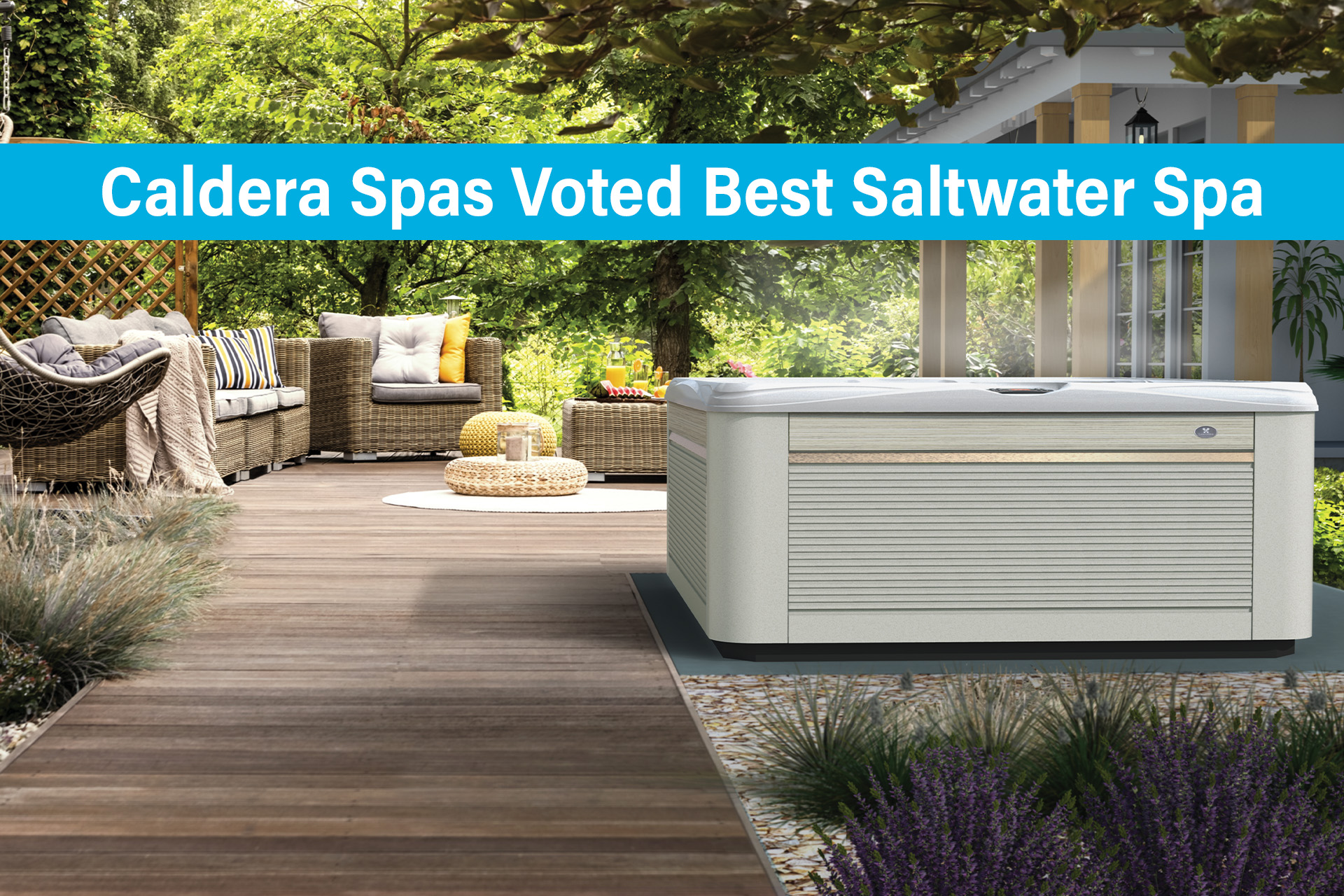 Caldera Spas Voted Best Saltwater Spa