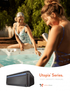 Caldera-Spas-Utopia-Series-Owners-Manual-2023-Cover