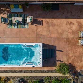 X500 Swim Spa from above
