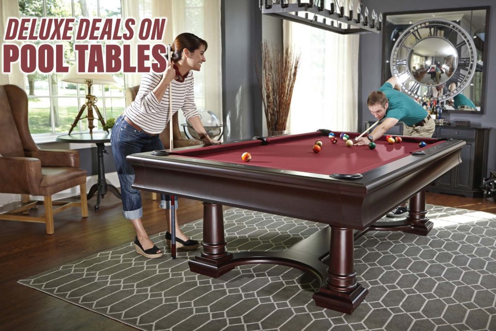 Deluxe Deals on Pool Tables Landing Page