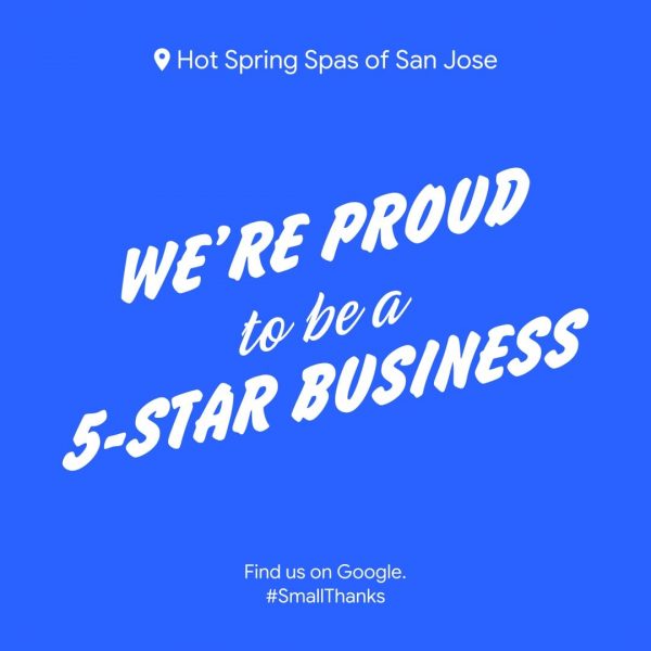 Hot Spring Spas of San Jose - 5 star business