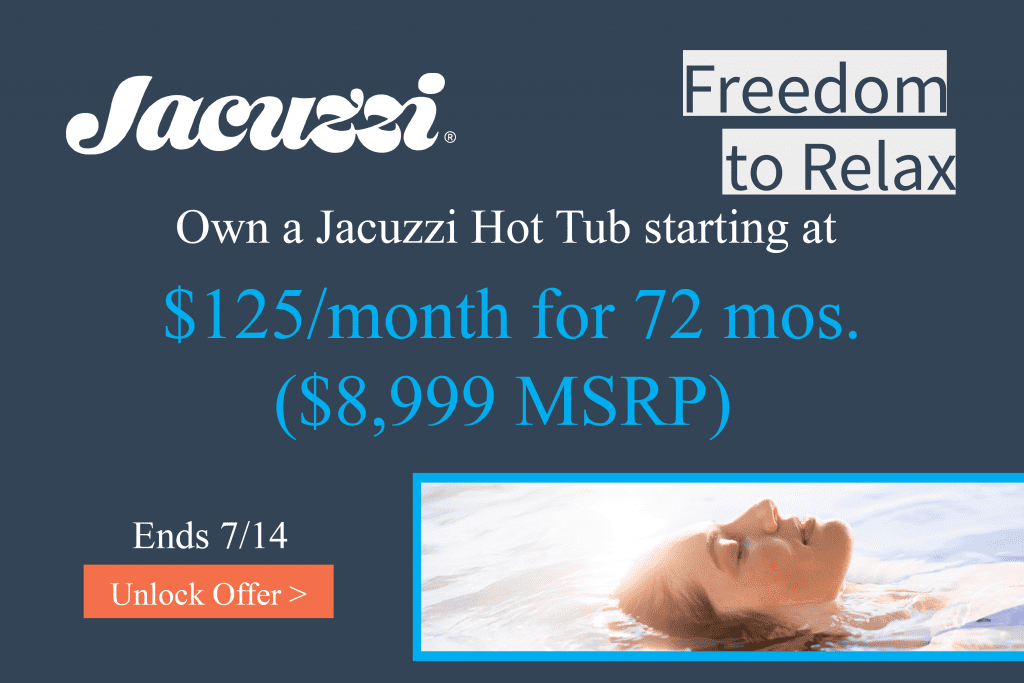 Jacuzzi - 4th of july_Landing Page
