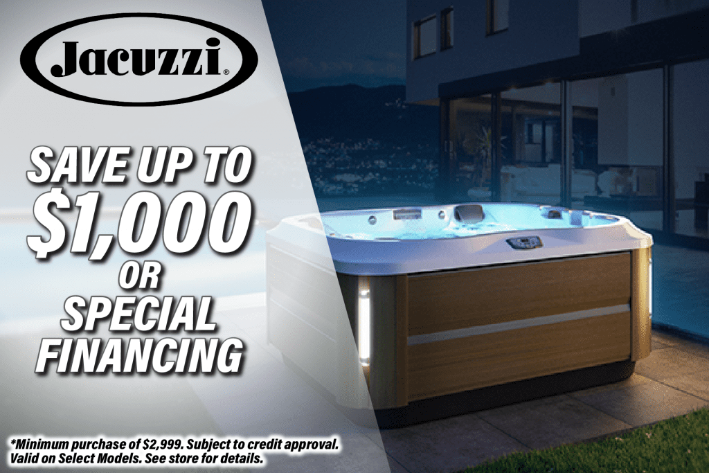 Jacuzzi Ready Set Relax Event Landing Page