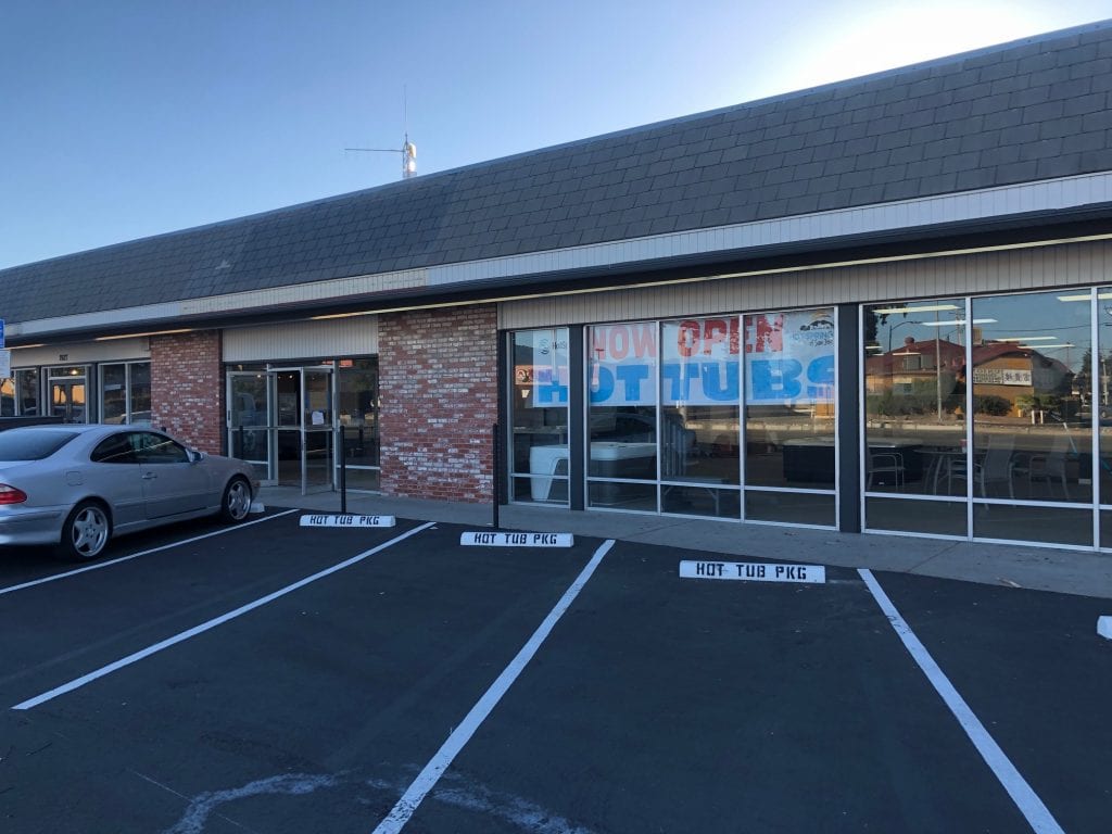 New Hot Tub Store Location