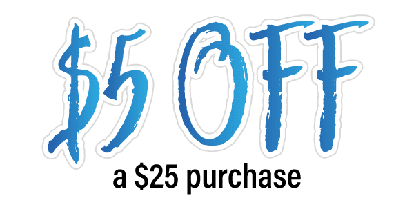 $5 off $25 purchase