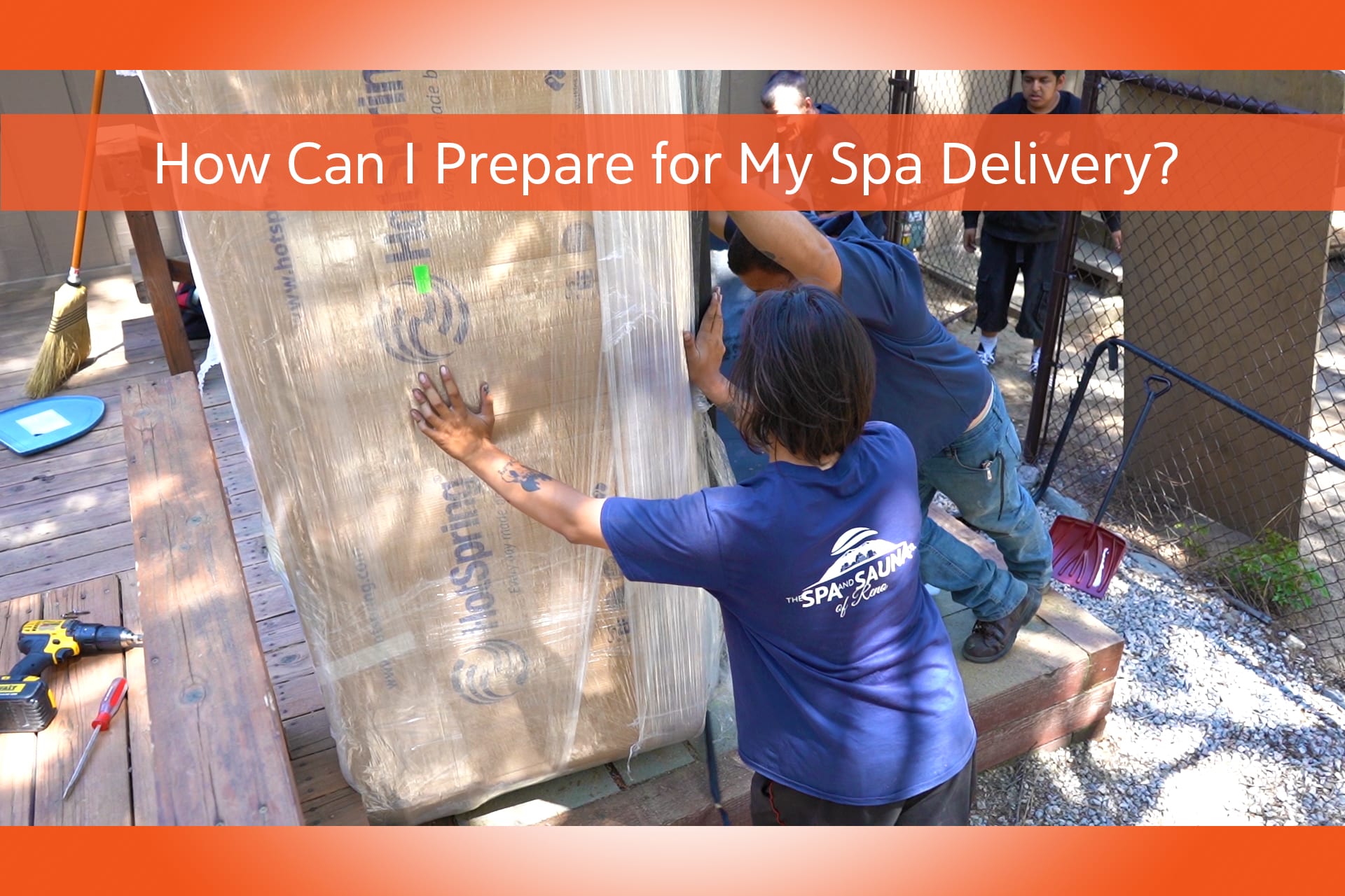 How Can I Prepare for My Spa Delivery?