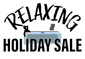 Relaxing Holiday Sale Logo
