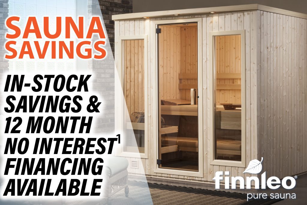 Sauna Savings Sale - 2023 August - In-Stock Savings & 12 Month No Interest Financing Available
