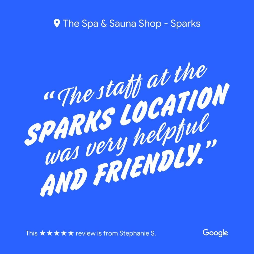 The Spa and Sauna Shop - Staff - Helpful and Friendly