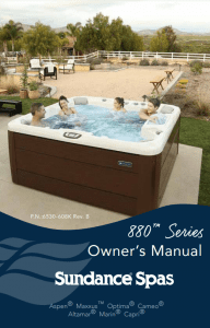 Sundance-880-Series-Owners-Manual-2023-Cover