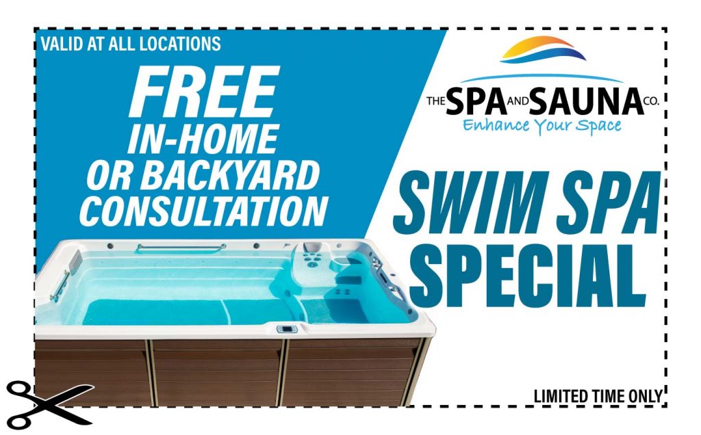 Swim Spa Savings at The Spa and Sauna Co.