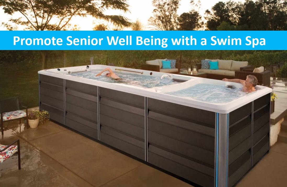 Promote Senior Well Being with a Swim Spa at Home, Lap Pool Sale San Jose, Santa Cruz